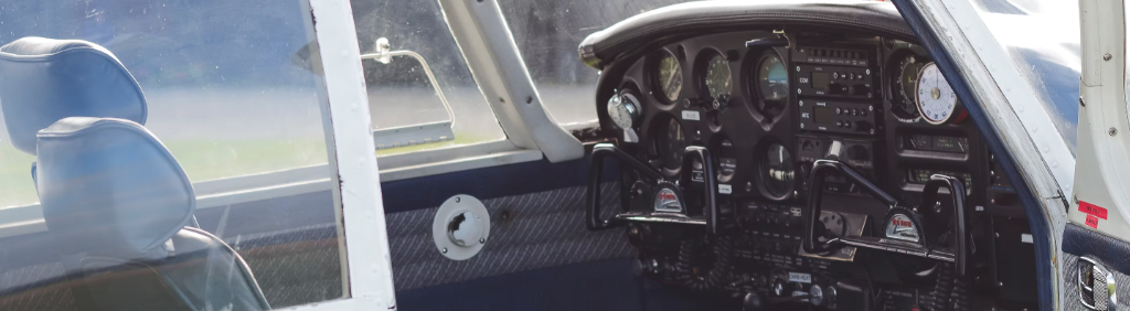 Aircraft cockpit instruments for IMC instrument rating training